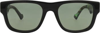 53mm Square Sunglasses