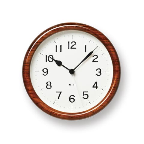 MIKI Urushi Suki Clock