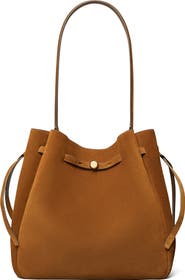Tory Burch Large Romy Suede Bucket Bag