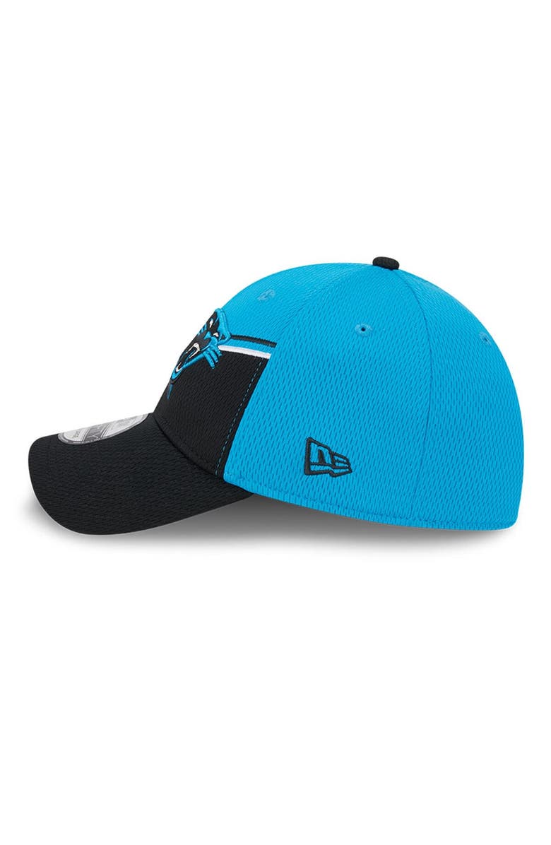 New Era Men's New Era Blue/Black Carolina Panthers 2023 Sideline 39THIRTY Flex Hat, Alternate, color,
