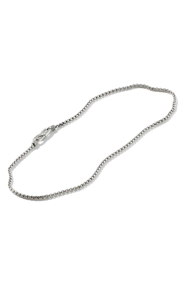 John Hardy Men's Classic Box Chain 4mm Necklace, Alternate, color,