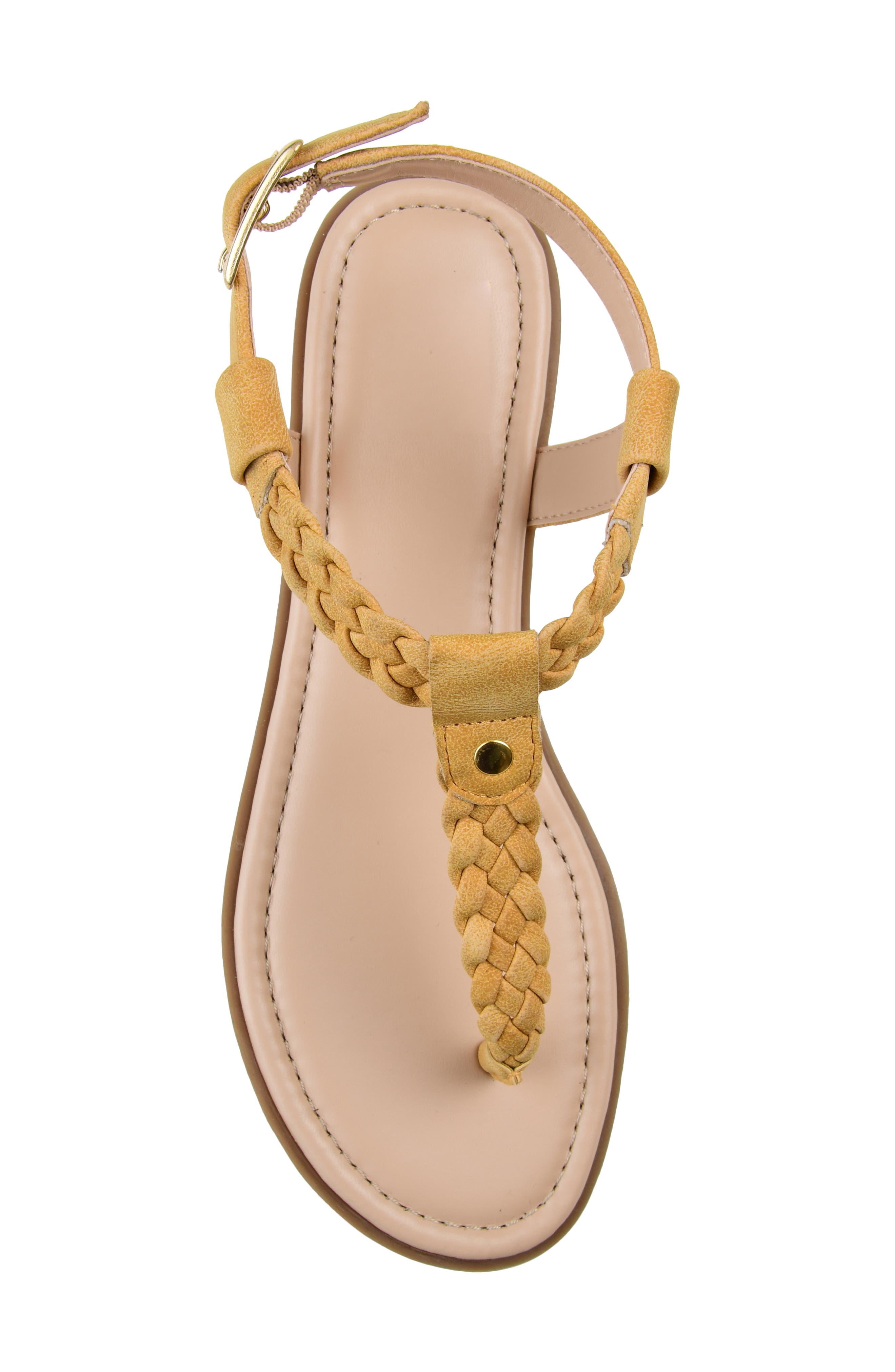 Genevive Sandal, Alternate, color, MUSTARD