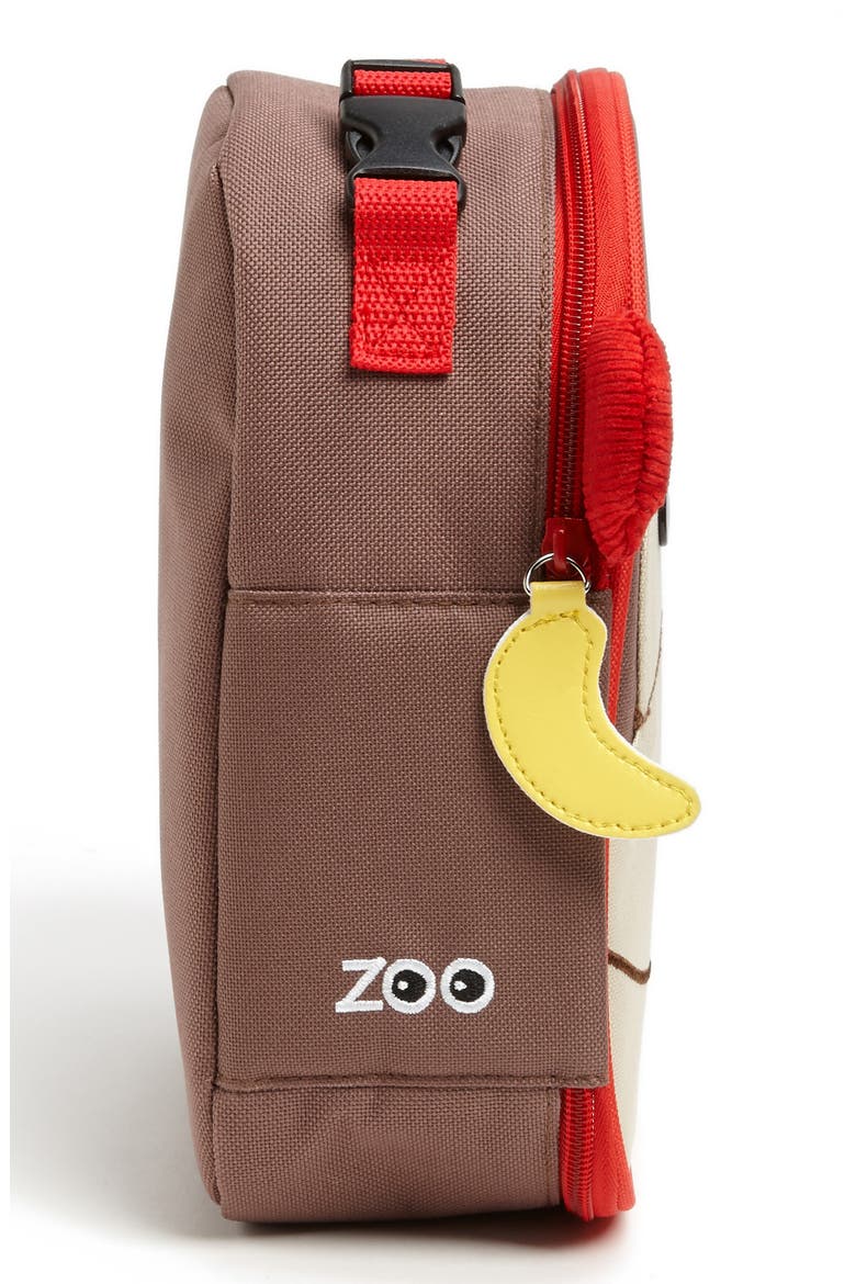 Zoo Insulated Lunchbox, Alternate, color, MONKEY