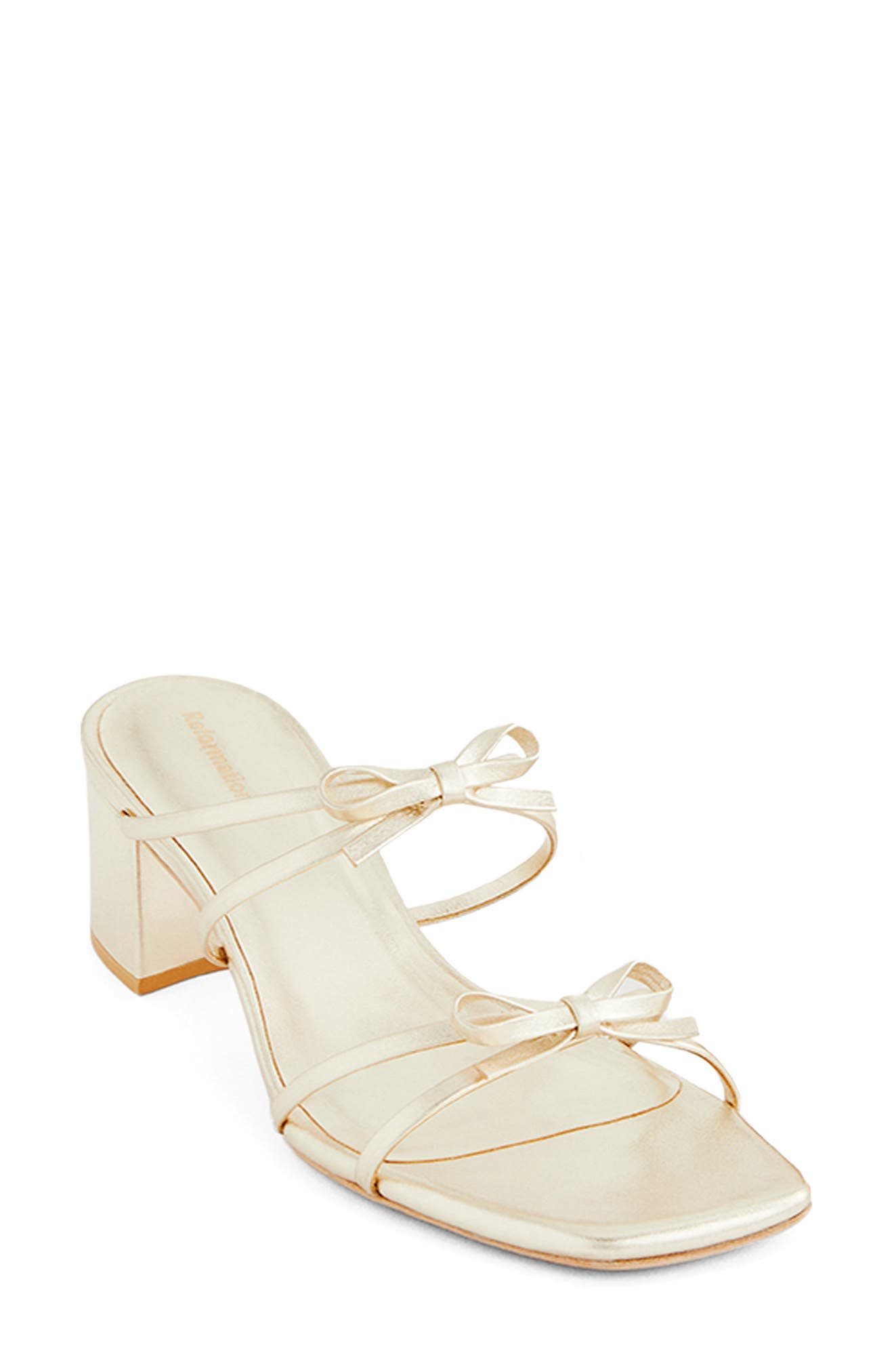 Elodie Block Heel Sandal, Main, color, GOLD