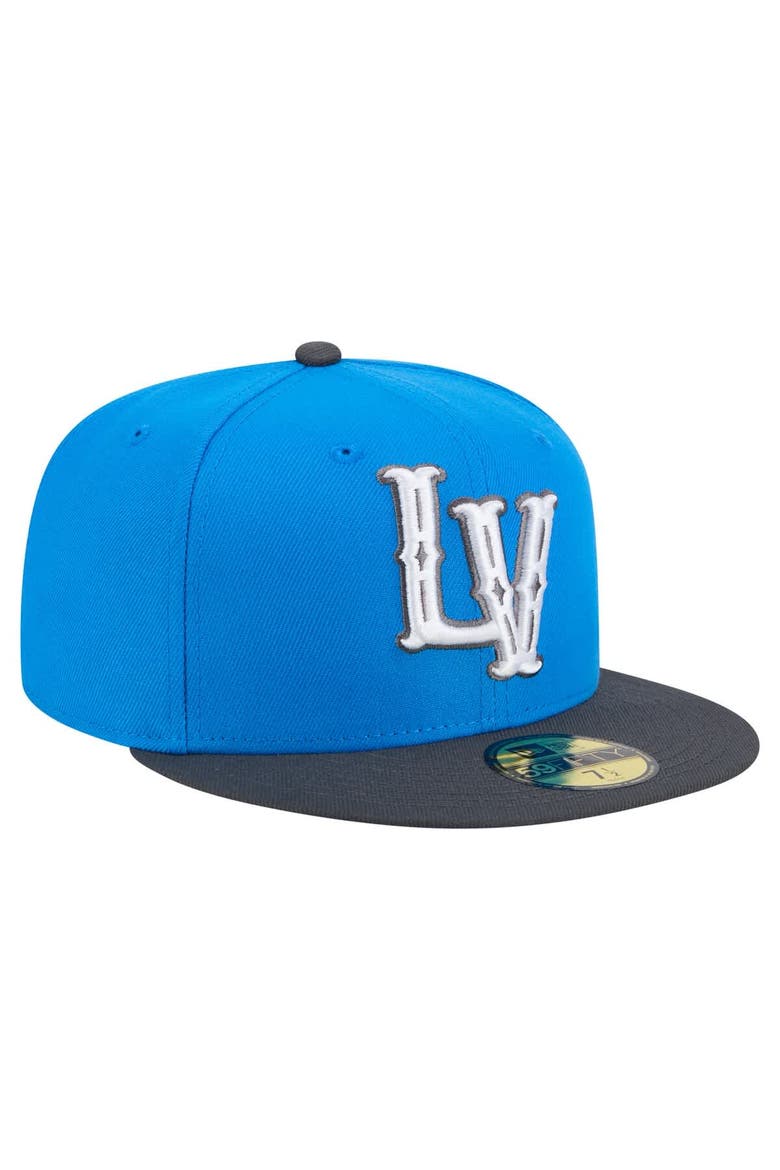Men's New Era Blue Las Vegas Aviators Copa de la Diversión 59FIFTY Fitted Hat, Alternate, color, Blue