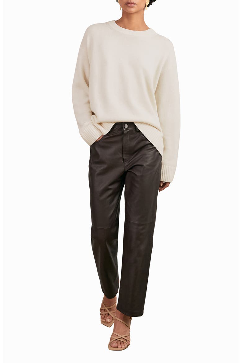 Ella Wool & Cashmere Sweater, Alternate, color, CREAM