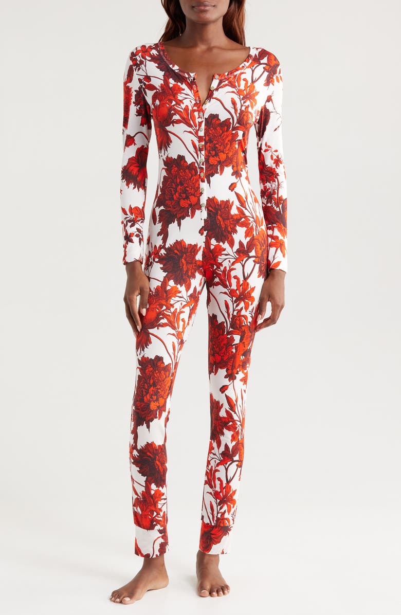 KILO BRAVA Long Sleeve One-Piece Pajamas, Main, color,