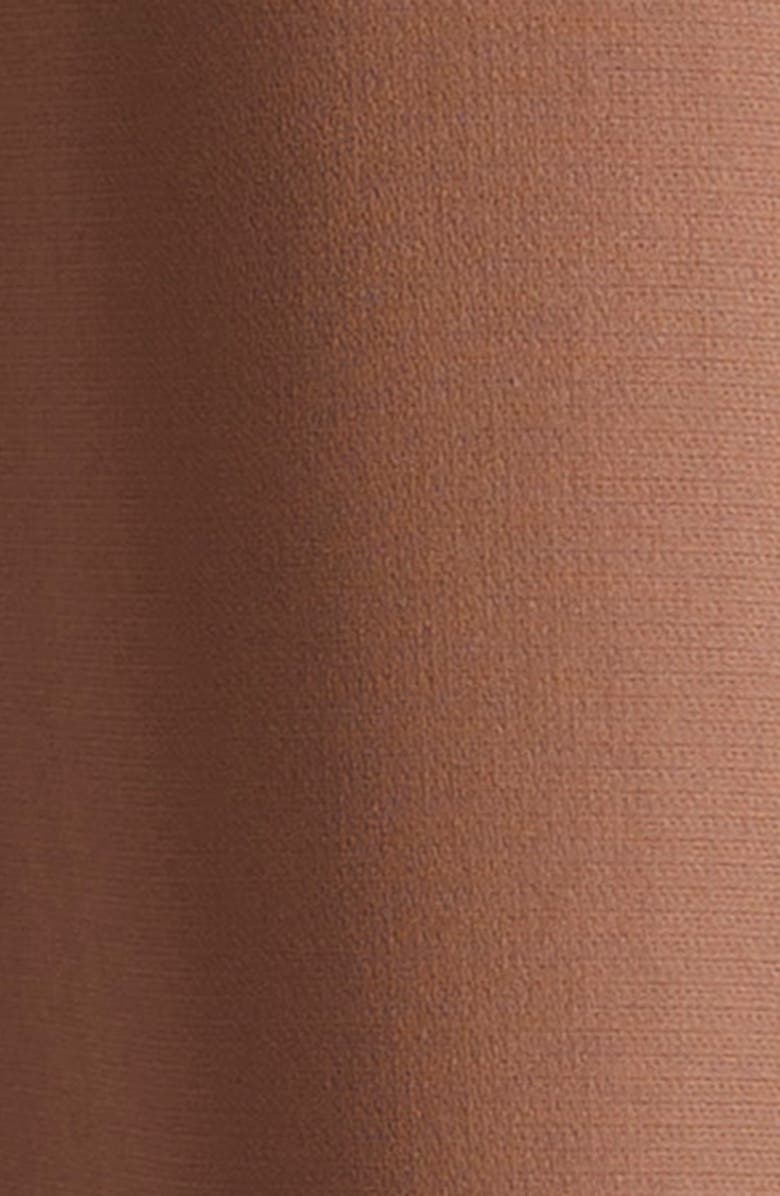 Cinq à Sept Fringe Trim Straight Leg Pants, Alternate, color, Dark Sepia