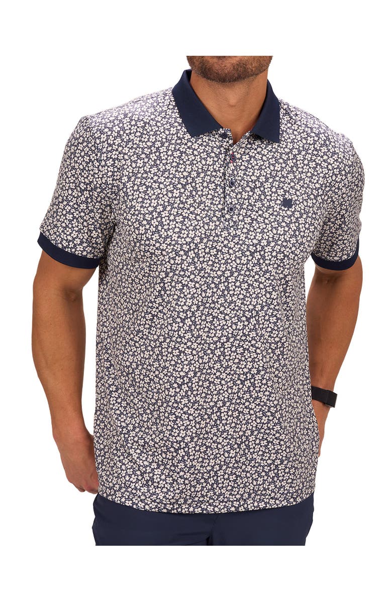 Black Clover Lucky Bloom Polo, Main, color, Navy