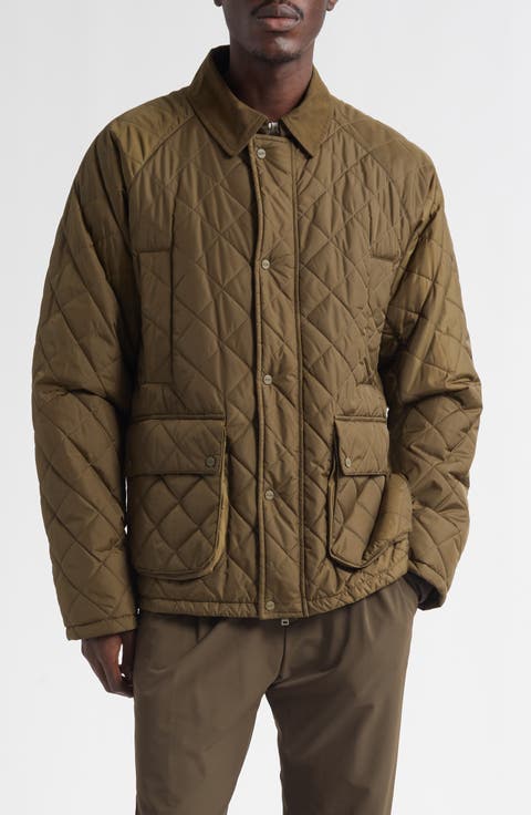 Quilted Matte Barn Jacket