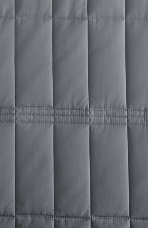 Calvin Klein Washed Percale Quilt & Shams Set In Gray