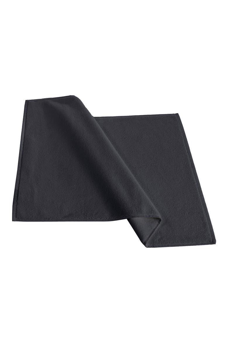 Puresoft Set of 2 Turkish Cotton Bath Mats, Alternate, color, ANTHRACITE