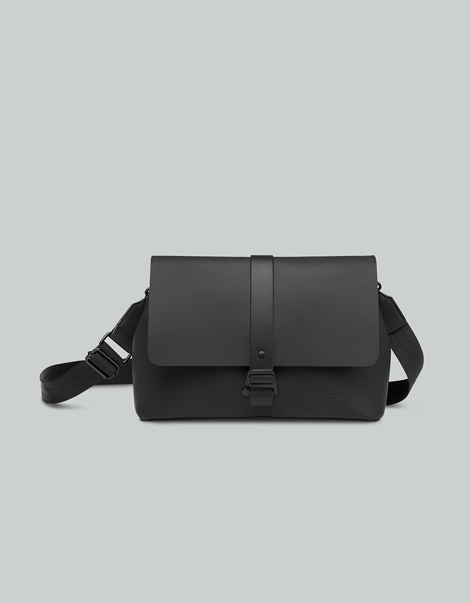 Gaston Luga Spläsh Crossbody Medium  - Black, Main, color, Black