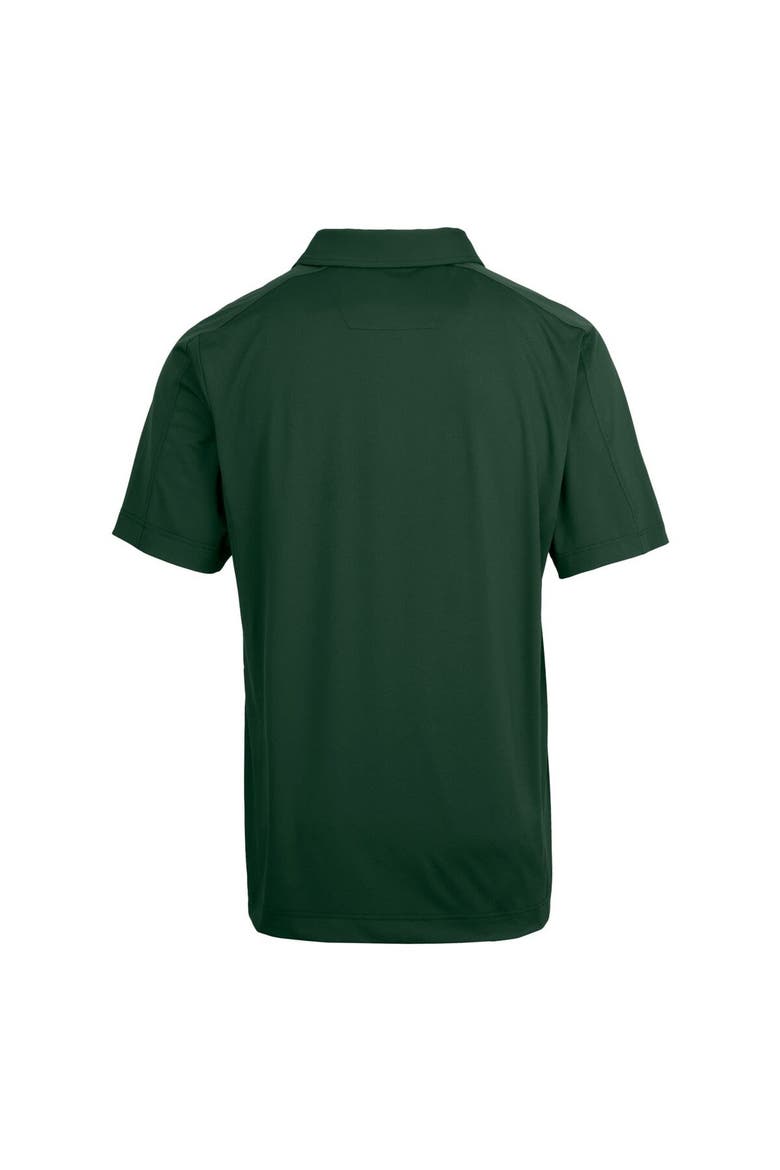 Men's Cutter & Buck Green New York Jets Throwback Logo Prospect Textured Stretch Polo, Alternate, color, Green