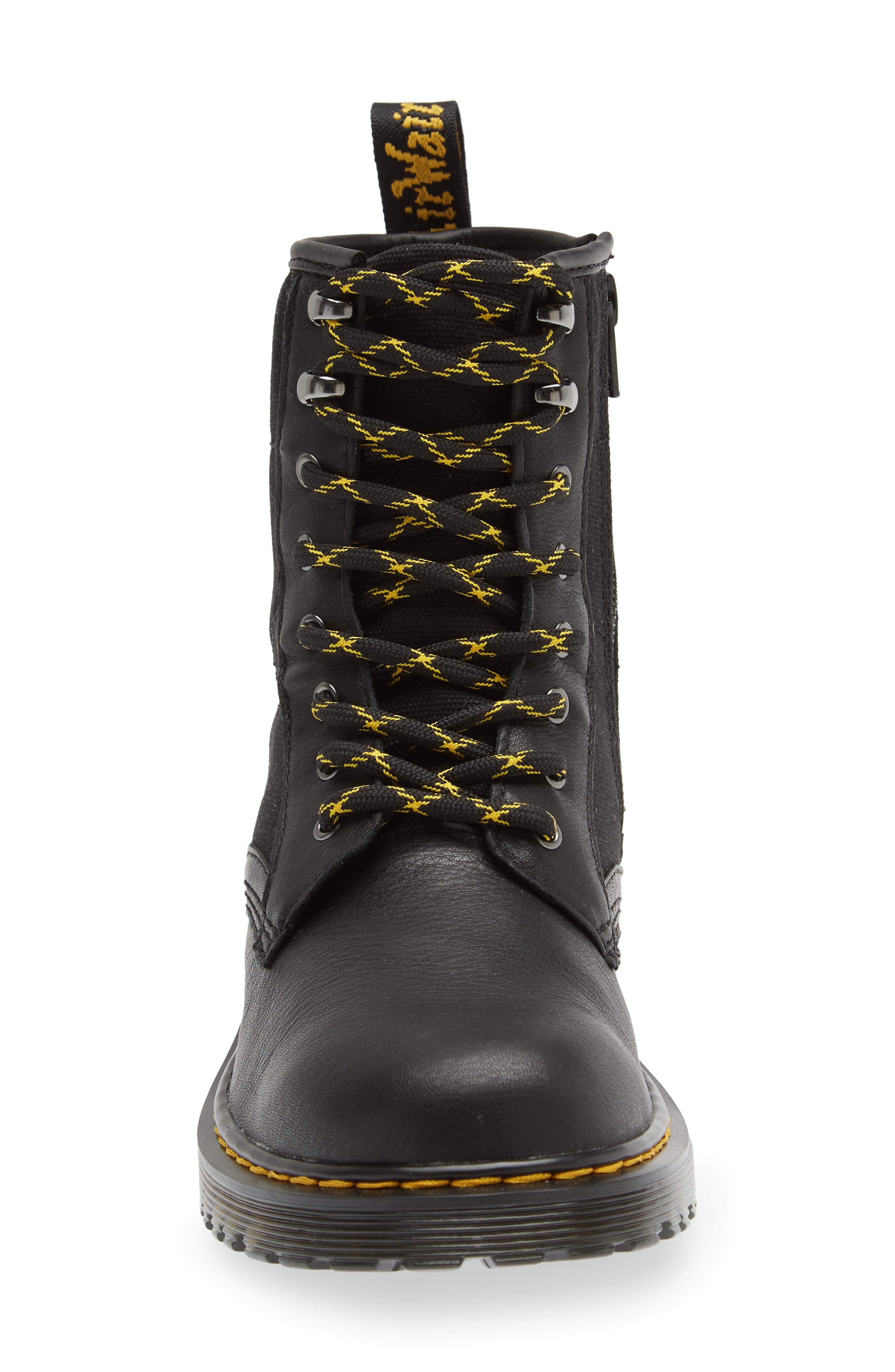 Dr. Martens Kids' 1460 Panel Combat Boot, Alternate, color, 