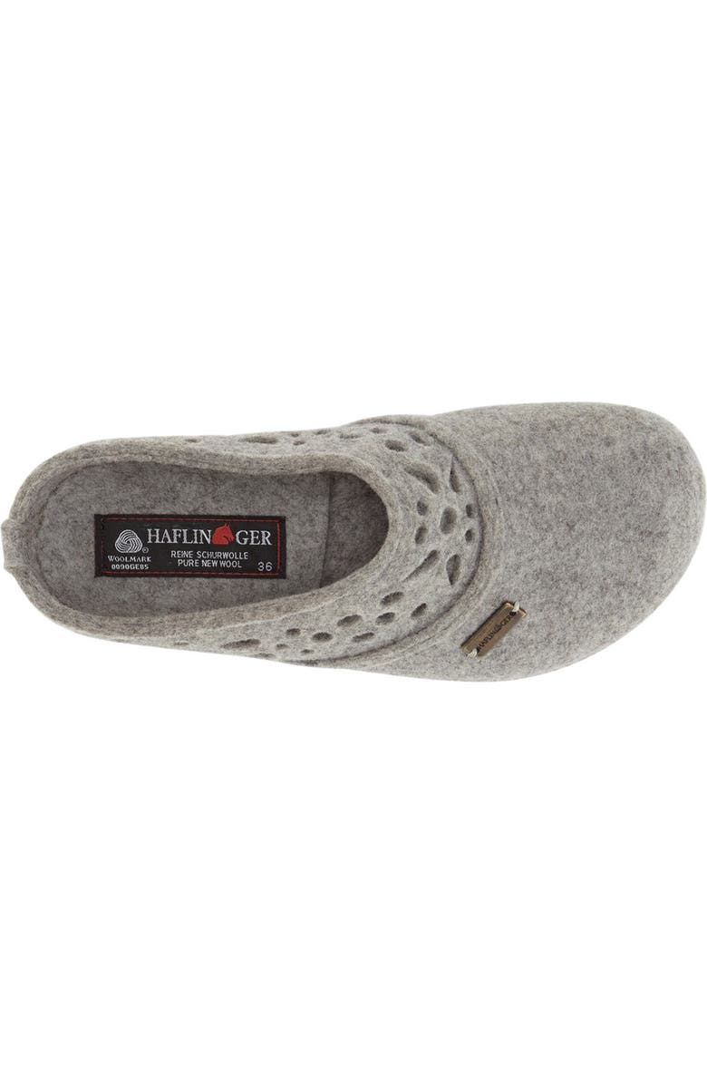 Haflinger 'Cutout' Slipper, Alternate, color,
