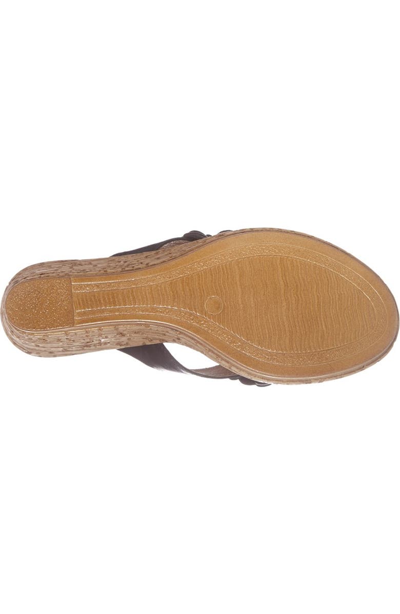 Athena Alexander 'Corra' Platform Wedge Sandal, Alternate, color,