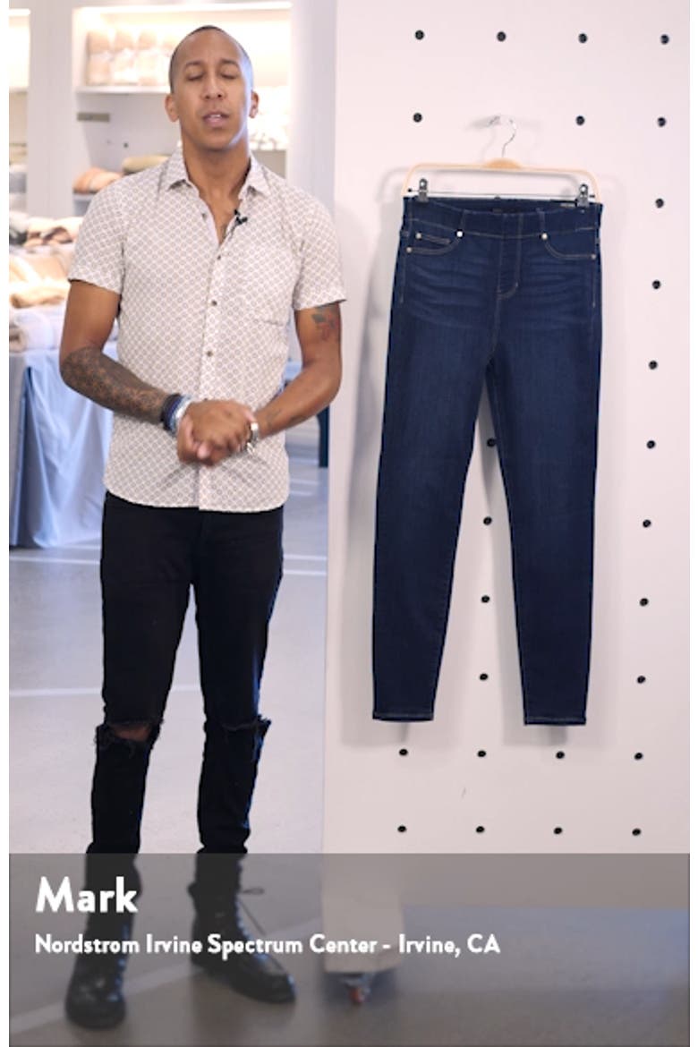 Chloe High Waist Pull-On Ankle Skinny Jeans video