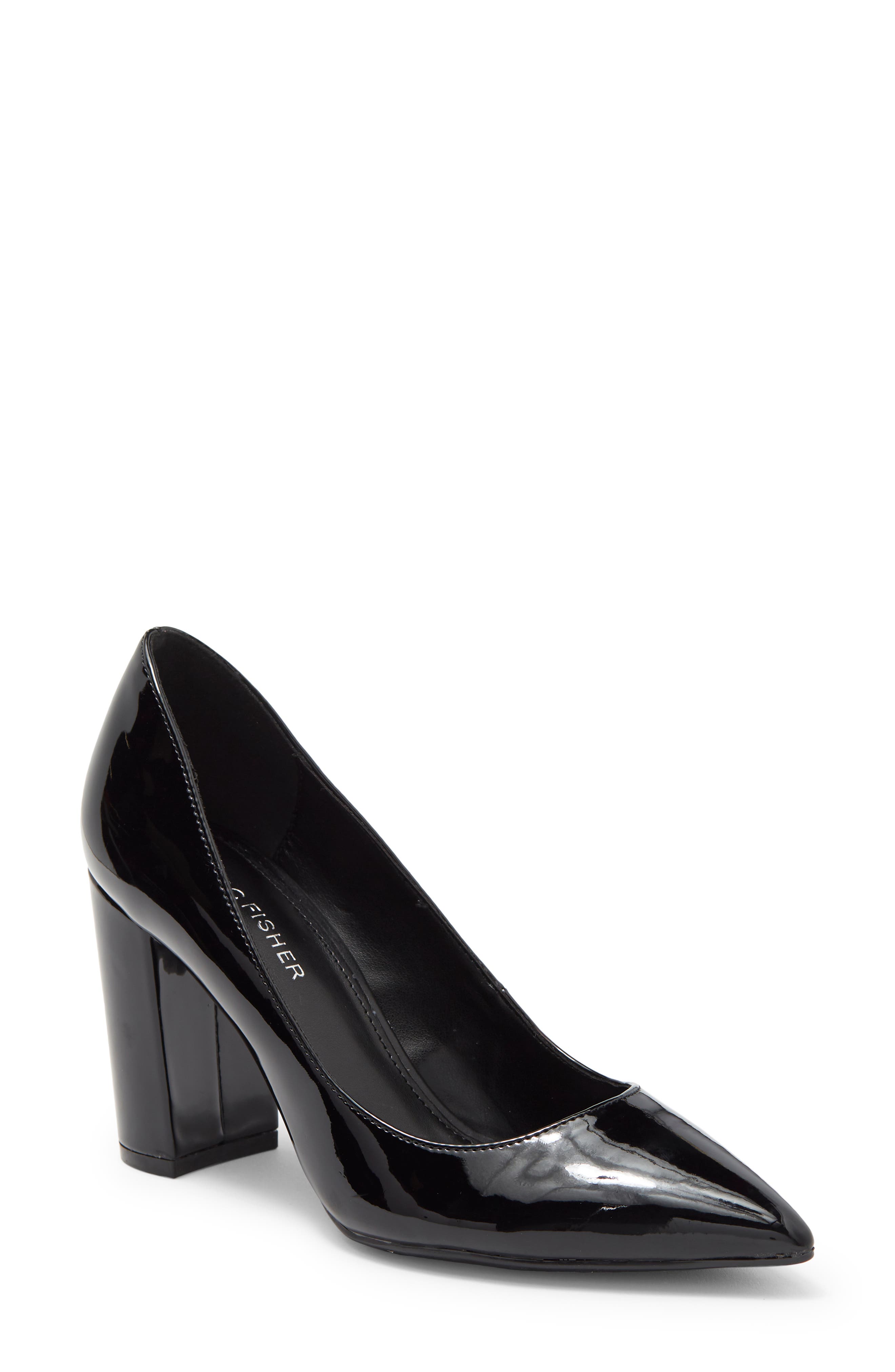 Marc Fisher Georgy Pointed Block Heel, Main, color, 