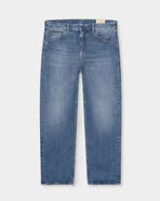 Fortela 944 Jason High-Waist 5-Pocket Cotton Denim Pants