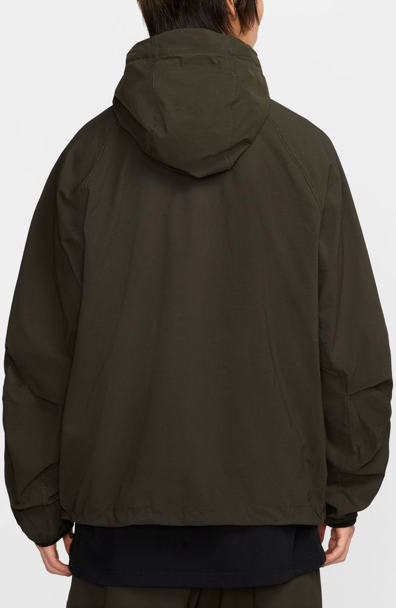 Nike Sportswear Tech Windrunner Jacket, Alternate, color, Sequoia/ Black