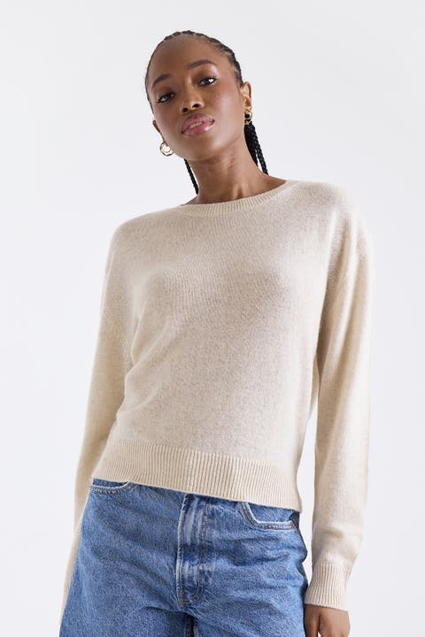 Maila Long Sleeve 100% Cashmere Sweater