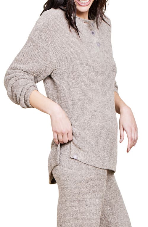 Barefoot Dreams ® Cozychic® Lite® Textured Henley In Gray