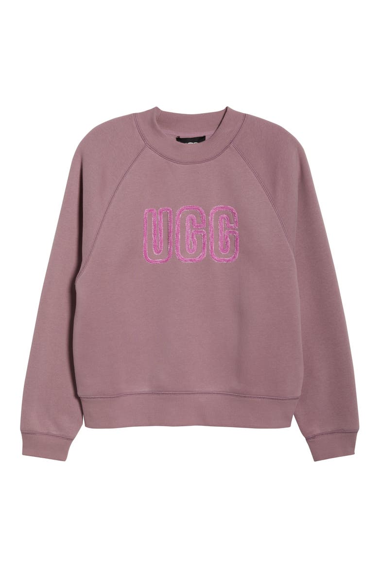 Logo Crewneck Sweatshirt, Alternate, color, SHAD