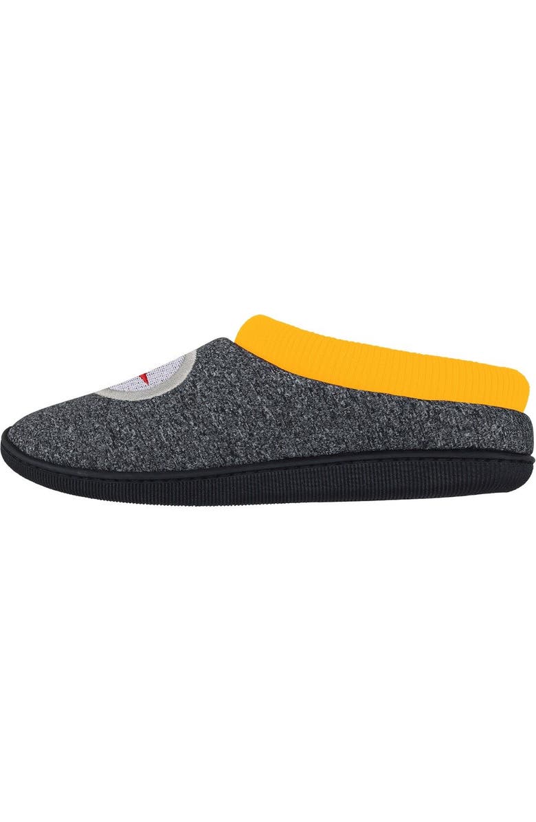 FOCO Men's FOCO Pittsburgh Steelers Team Cup Sole Slippers, Alternate, color,