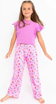 Preppy Goose Chocolate Kisses Plush Lounge Pants