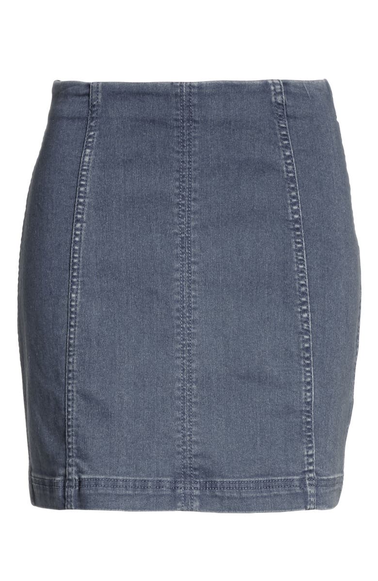 Free People We the Free by Free People Modern Denim Miniskirt, Alternate, color,