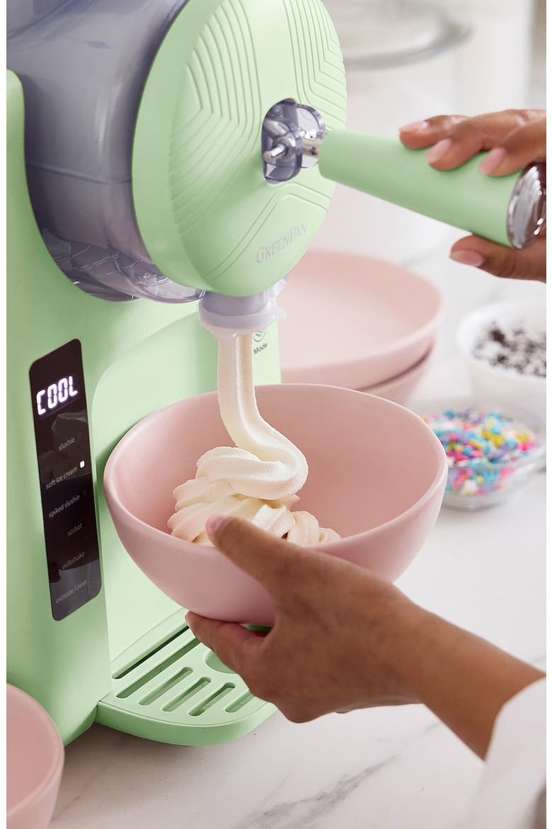 Frost Ice Cream & Frozen Drink Maker, Alternate, color, GREEN
