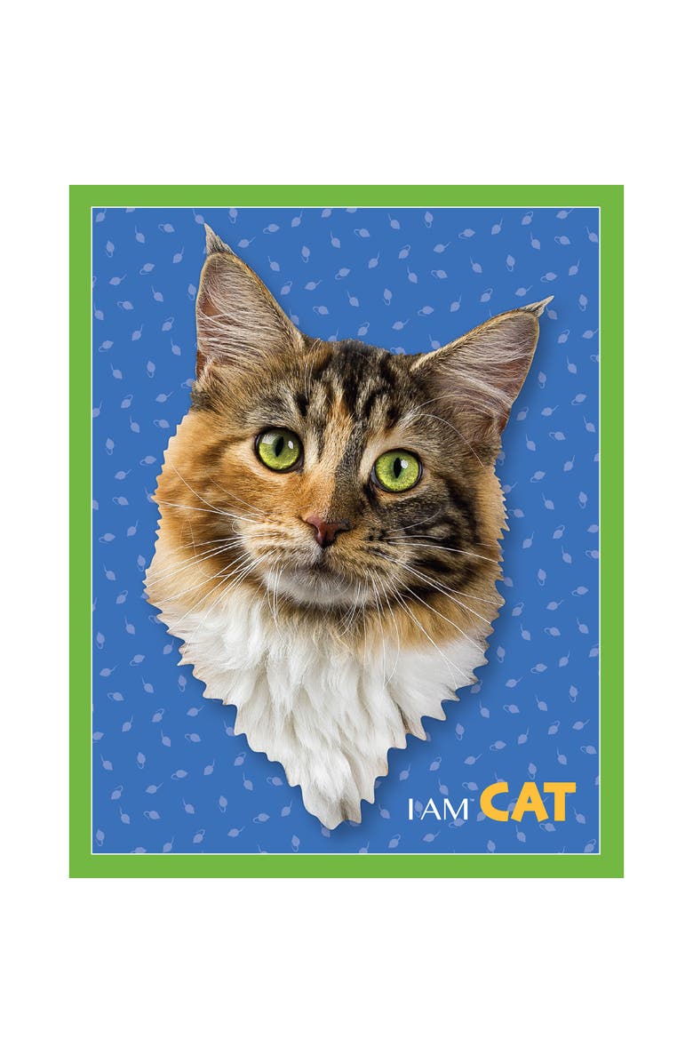 Madd Capp I Am Cat 24 Piece Animal Head Shaped Puzzle, Alternate, color, Multicolored