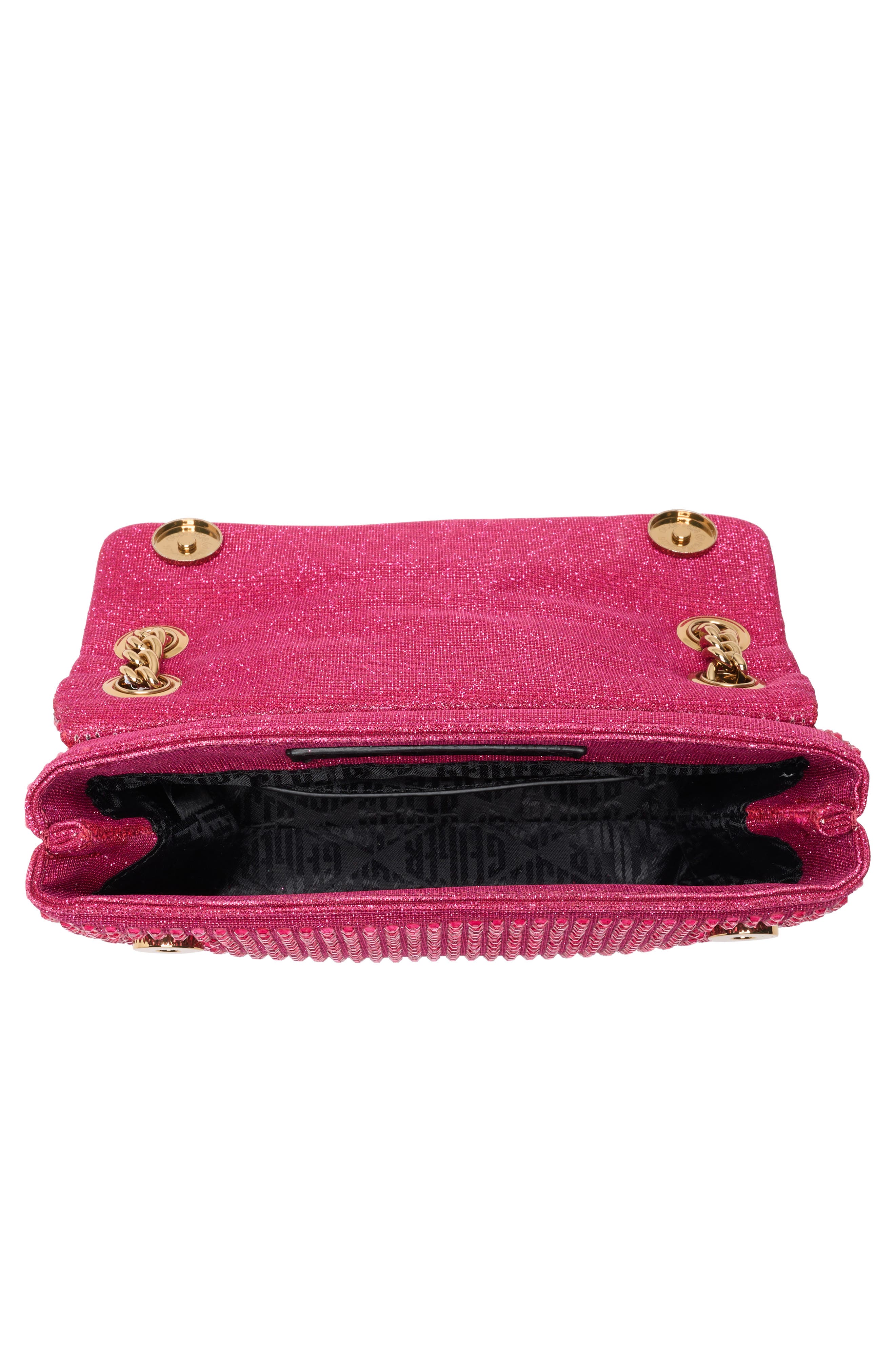 Kurt Geiger London Mini Brixton Shoulder Bag, Alternate, color, Fuchsia