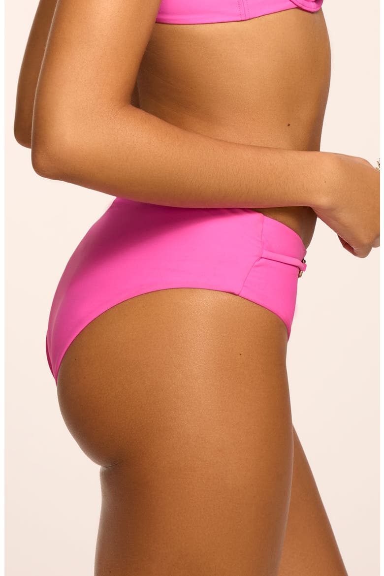 Bethany Belted Bikini Bottoms, Alternate, color, RADIANT PINK