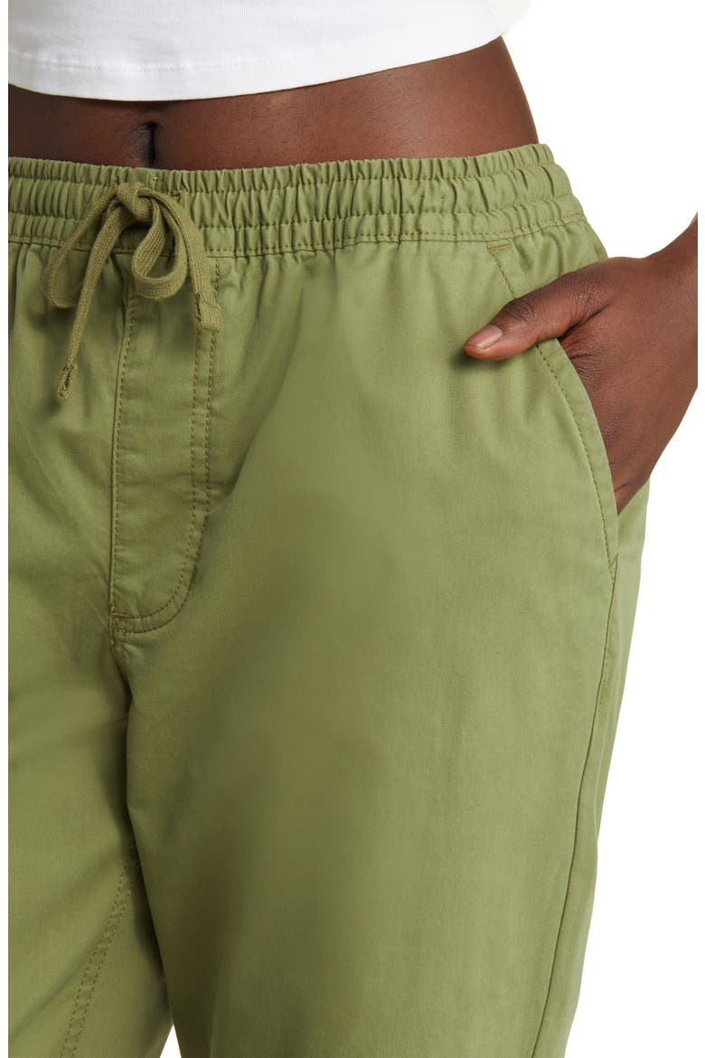 Range Relaxed Fit Elastic Waist Pants, Alternate, color, LODEN GREEN MUSIC ACADEMY