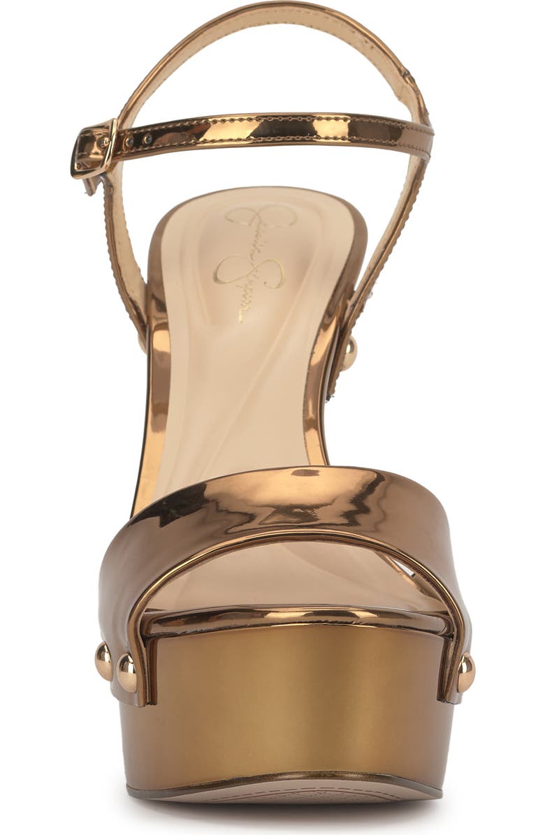 Jessica Simpson Calenta-O Platform Sandal, Alternate, color, Bronze