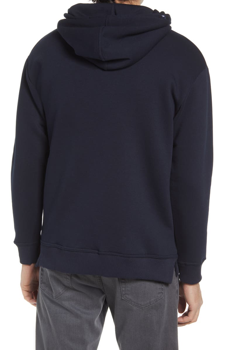 Stone Rose Solid Fleece Hoodie, Alternate, color, 