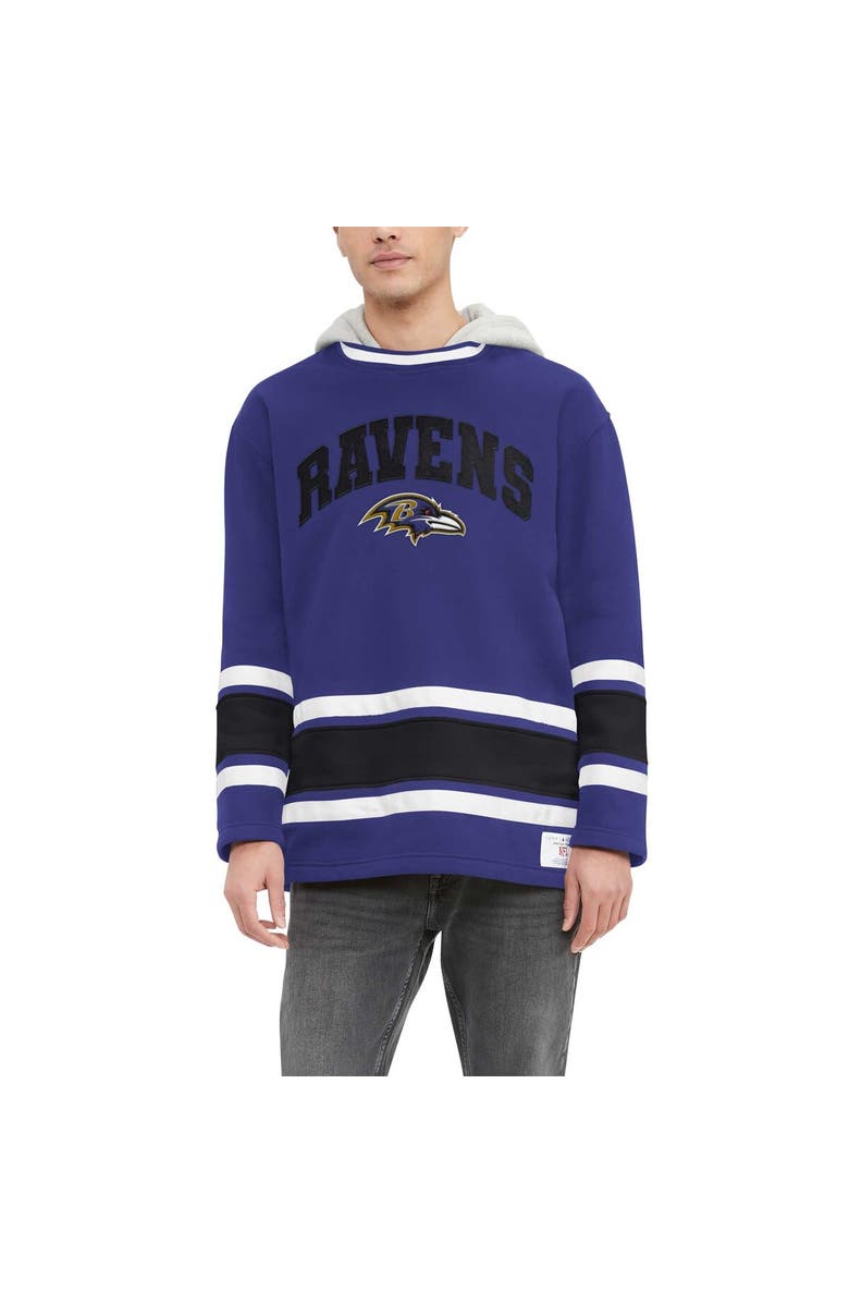 Tommy Hilfiger Men's Tommy Hilfiger Purple Baltimore Ravens Ivan Fashion Pullover Hoodie, Main, color, Purple