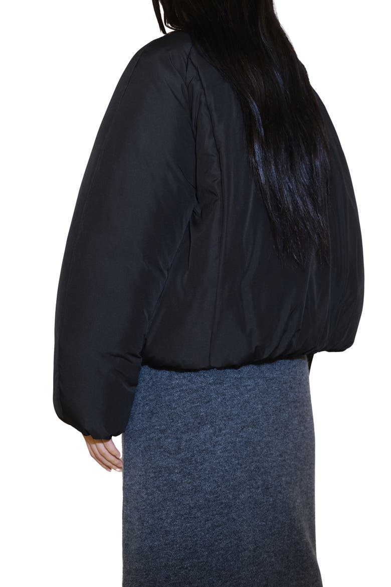 Insulated Bomber Jacket, Alternate, color, BLACK