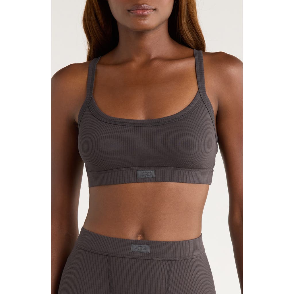 Ugg(r) Tesia Rib Lounge Bralette In Black