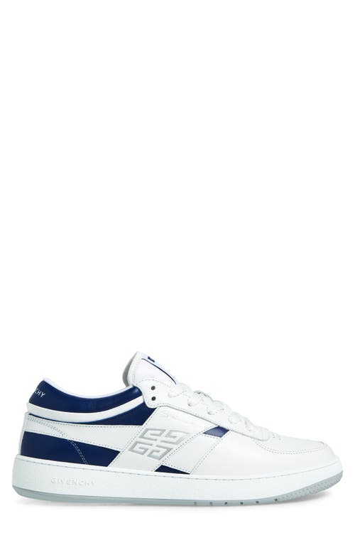 Givenchy White Leather Sneakers With Distinctive Logo In White