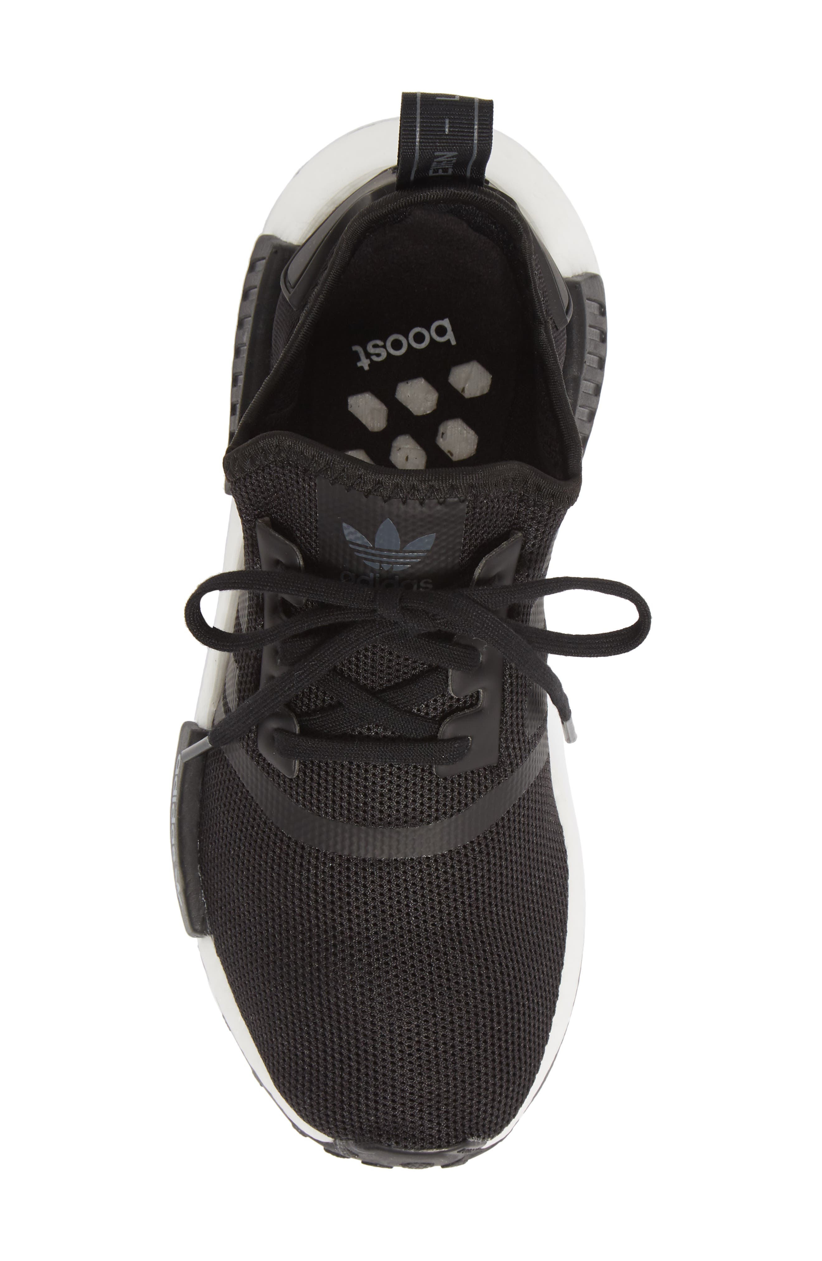NMD R1 Sneaker, Alternate, color, CORE BLACK/ WHITE MULTI