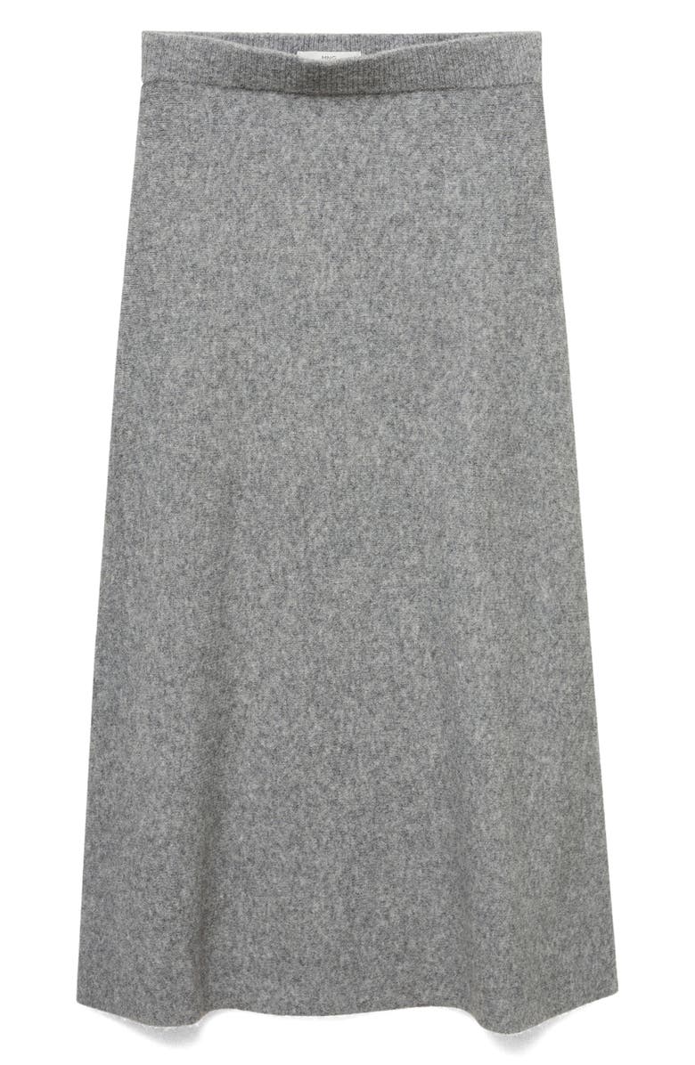 MANGO Maxi Sweater Skirt, Alternate, color, 