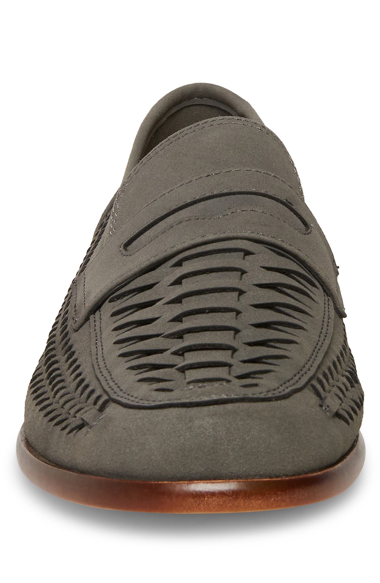 Josten Woven Penny Loafer, Alternate, color, GREY