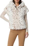 Lyla Grant Fur-Free Lynx (Faux Fur) Reversible Hooded Vest