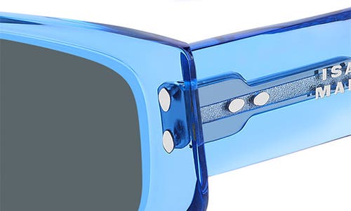 Isabel Marant 57mm Rectangle Sunglasses In Blue
