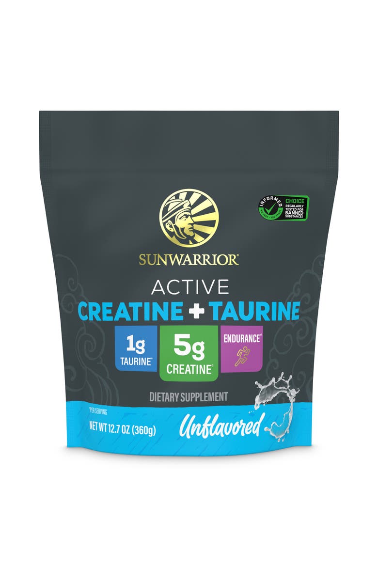 Active Creatine + Taurine Powder, 360g, Main, color, No Color