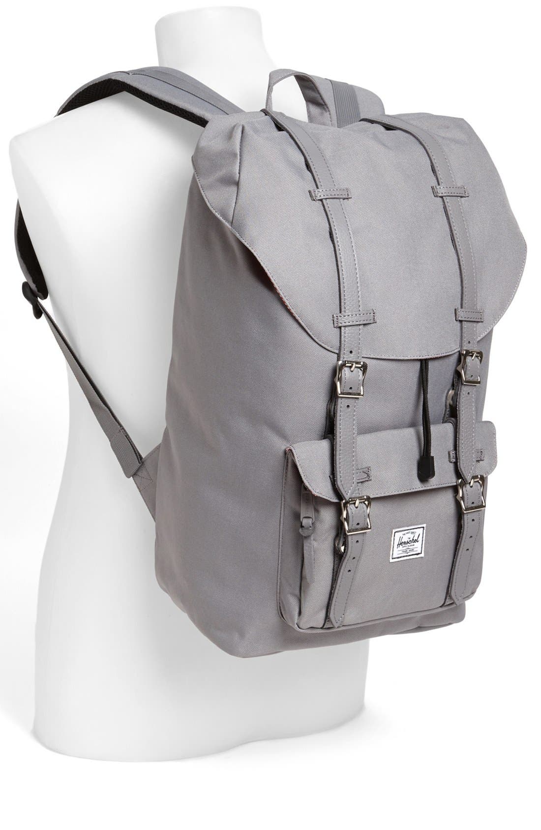 'Little America' Backpack, Alternate, color, GREY