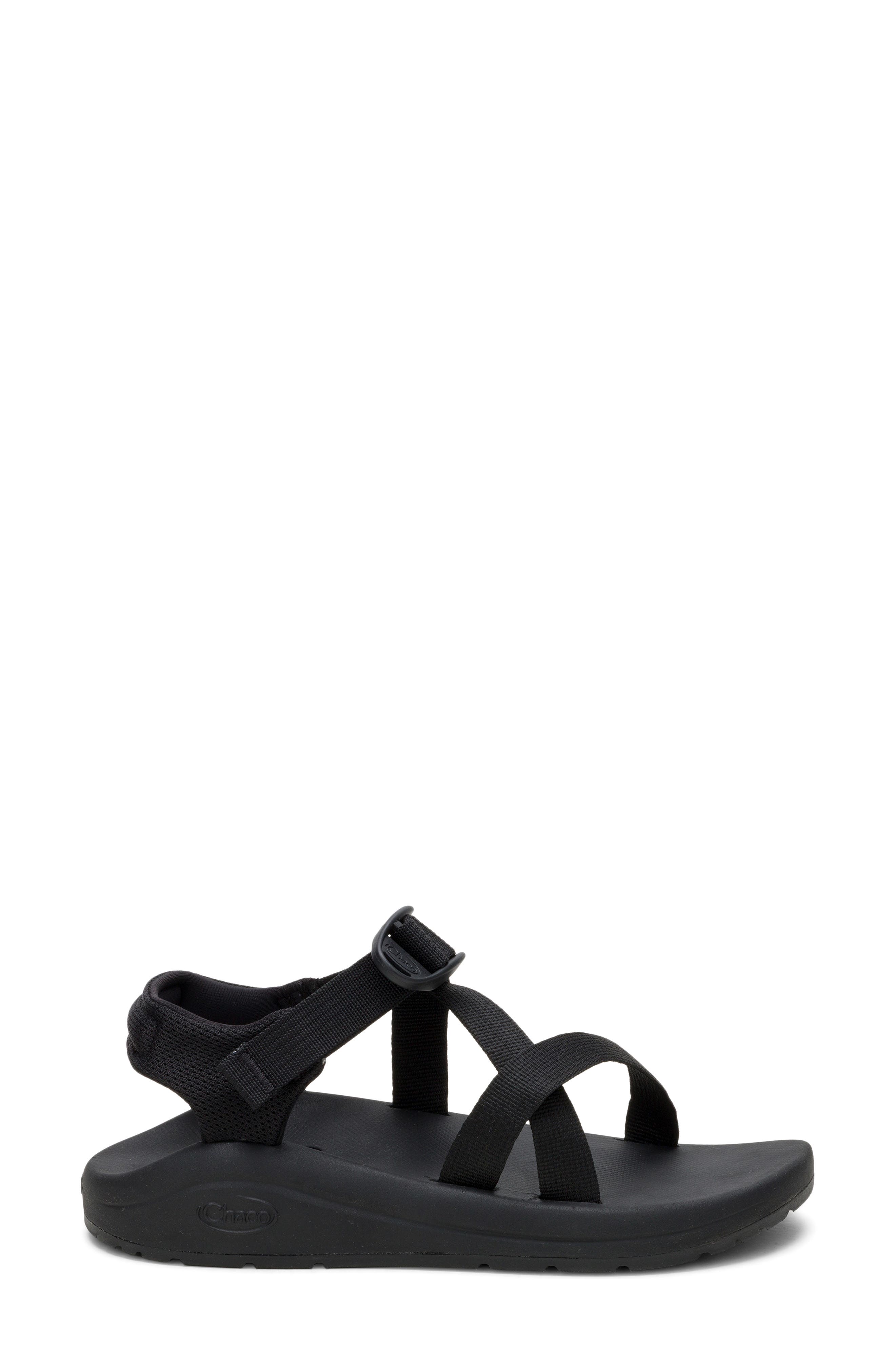 Chaco CushZ Sandal, Alternate, color, Black